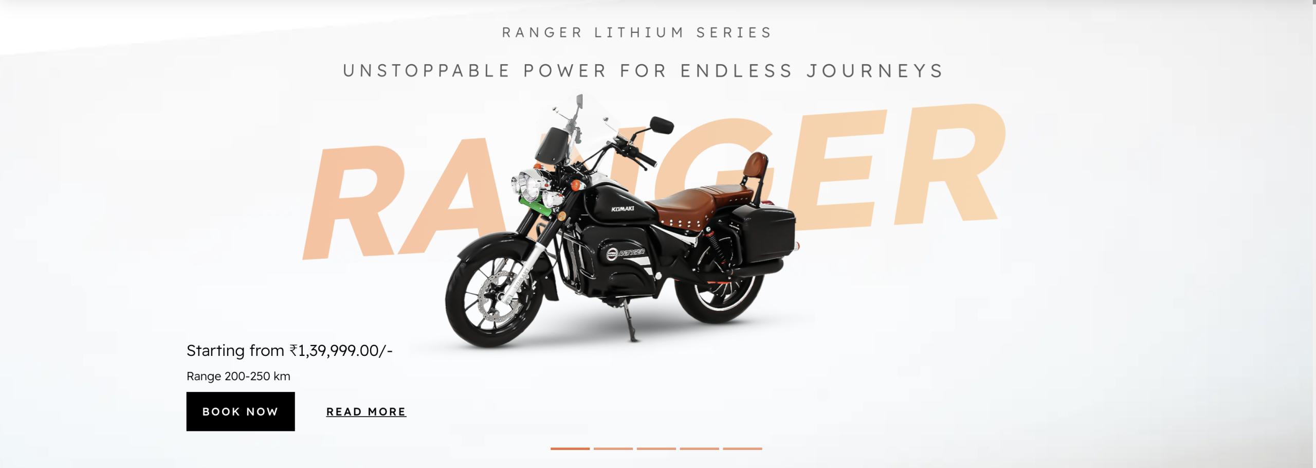 Komaki Ranger - Electric Bike
